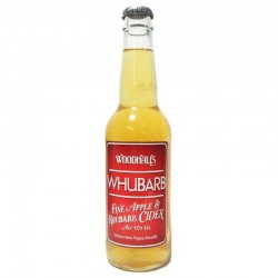 WOODHALLS WHUBARB CIDER 33CL