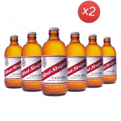 RED STRIPE STUBBY BOTTLE...