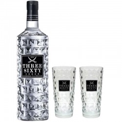 THREE SIXTY PREMIUM VODKA...