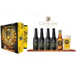 COFFRET CASTELAIN 5 BIERES...