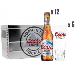 BOX COORS LIGHT 12 BIERES...