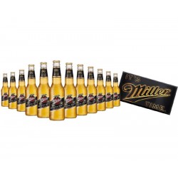 BOX MILLER 12 BIERES 33CL +...