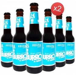 BURRO DE SANCHO NEGRA 12*33CL