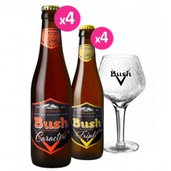 BOX BUSH - 2*4*33CL+ 1  VERRE