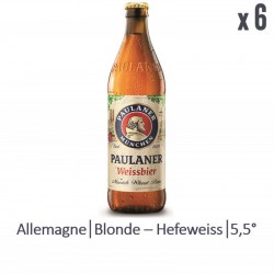 PAULANER HEFE WEISSBIER 6*50CL