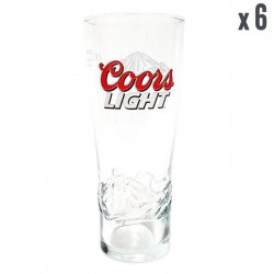 PACK VERRES COORS LIGHT 6X25CL