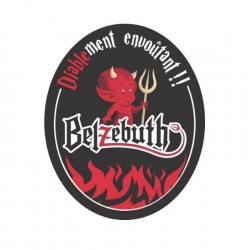 Plaque émaillée BELZEBUTH
