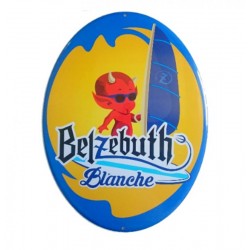 Plaque émaillée BELZEBUTH...