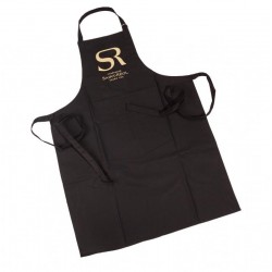 SAINT REOL TABLIER NOIR BRODE