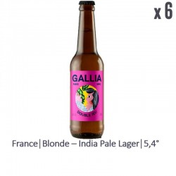 GALLIA DOUBLE JEU 6*33CL