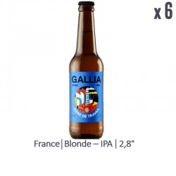 GALLIA BIERE DE TRAVAIL 6*33CL