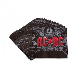 SERVIETTE JETABLE ACDC