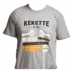 KEKETTE T SHIRT GRIS  M