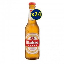 MAHOU 5 ESTRELLAS  24*33CL