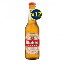 MAHOU 5 ESTRELLAS 12*33CL