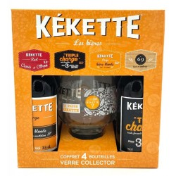 COFFRET 4 BIERES KEKETTE...
